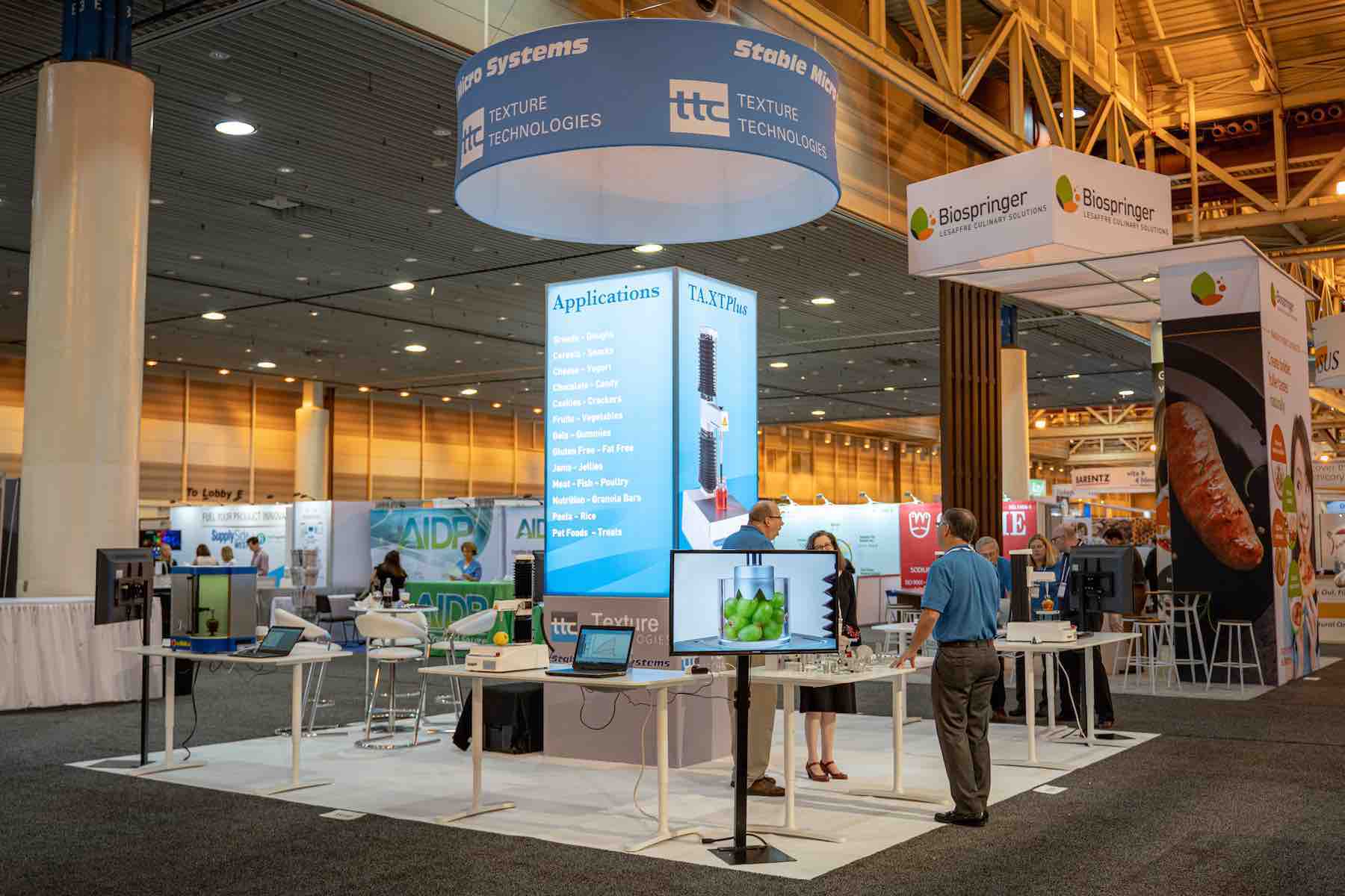 TTC's IFT 19 booth